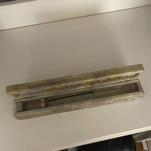 Carved Stone Incense Holder